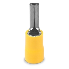 Terminal Pré Isolado Pino Chato DBV 25mm² Amarelo 50 peças na internet