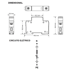 DPS Classe II 20kA Neutro na internet