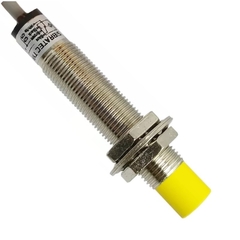 Sensor Indutivo Não Faceado 12mm 6-36Vcc PNP/NA 3 fios