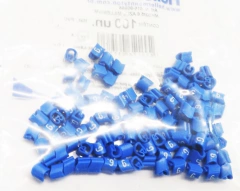 Anilha para Cabos MHG2/5 Número 6 Azul - comprar online