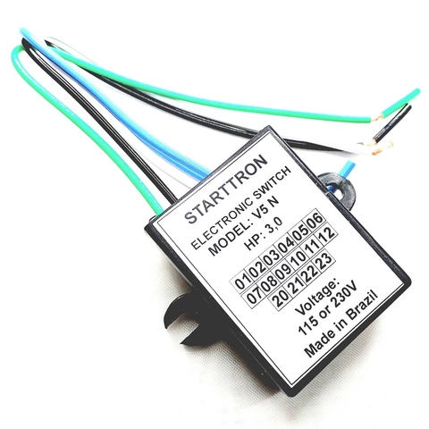 Partida Eletrônica Starttron V5N 3CV 110/220V Bomba Sub