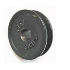 Polia Ferro Fundido 1 Canal Perfil A 75mm Furo 3/4" 19,05mm