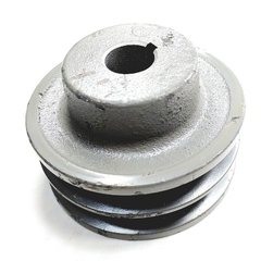 Polia Ferro Fundido 2 Canais Perfil A 90mm Furo 3/4" 19,05mm na internet