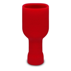 Terminal Isolação Total Fêmea 6,3mm 0,50-1,50 mm² PVC 100 peças - comprar online