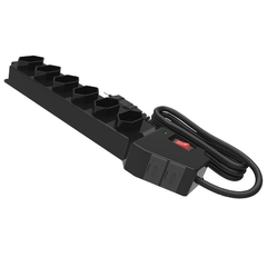 Filtro de Linha com DPS 20 kA 100-240Vca Preto 1,2M