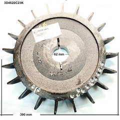 Ventilador Ferro Fundido Eberle Carcaça 225/4-8P 3D4622C23K - Eletrotécnica Vera Cruz