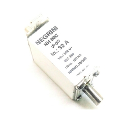 Fusível NH-00c gL/gG 32A Ação Retardada 500Vca 100kA