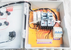 Quadro Revezamento Bombas Rele 12,5/18A QRM3 Trifásico 220Vca - Eletrotécnica Vera Cruz