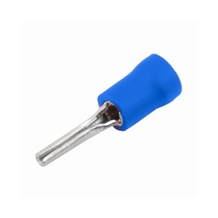 Terminal Pré Isolado Pino 1,50-2,50 mm² x 12mm Azul 100 peças - comprar online