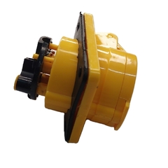 Tomada Embutir IP44 32A 2p+t 110/130Vca Amarela 4h TES-3244 - loja online