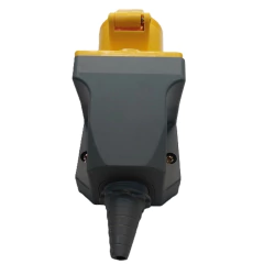 Tomada Sobrepor IP44 16A 2p+t 110/130Vca Amarelo 4h TSS-3004 - loja online
