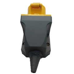 Tomada Sobrepor IP44 32A 2p+t 110/130Vca Amarelo 4h TSS-3204 - loja online