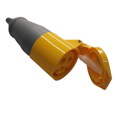 Imagem do Acoplador IP44 16A 2p+t 110/130Vca Amarelo 4h ACS-3054