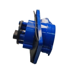 Tomada Embutir IP44 32A 2p+t 220/240Vca Azul 6h TES-3246 - Eletrotécnica Vera Cruz