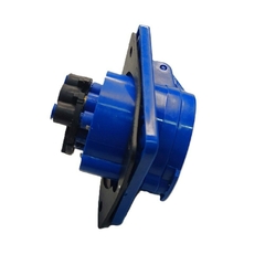 Tomada Embutir IP44 32A 3p+t 220/240Vca Azul 9h TES-4249 - Eletrotécnica Vera Cruz