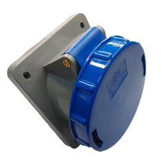 Tomada Embutir IP67 63A 3p+t 220/240Vca Azul 9h TEP-4549 - comprar online