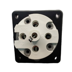 Tomada Embutir IP67 63A 3p+t 220/240Vca Azul 9h TEP-4549 - Eletrotécnica Vera Cruz