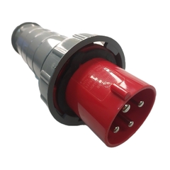 Plugue IP67 63A 3p+t 380/440Vca Vermelho 6h PLP-4576 - comprar online