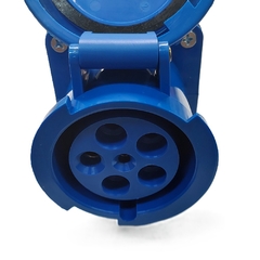 Tomada Sobrepor IP67 63A 3p+t+n 220/240Vca Azul 9h TSP-5509