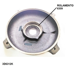 Tampa Dianteira B3 Carcaça 160 3D6312K - Eletrotécnica Vera Cruz