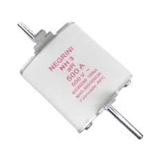 Fusível NH-3 500A aR Ultra Rápido 500Vca 100ka