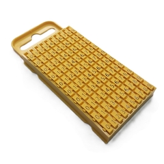 Marcador Anilha Encaixe 4-6 mm² WIC3 Números 0-9 Am 100pc na internet
