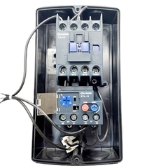 Partida Direta Trifásica 220V Rele 12-18A Manual/Auto PDA01 - Eletrotécnica Vera Cruz