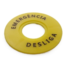 Plaqueta Emergência furo 22mm na internet