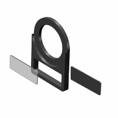 Plaqueta de Identificação furo 22mm - comprar online