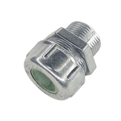 Prensa Cabo Alumínio 3/4" Bucha Verde 15-17,5mm - Eletrotécnica Vera Cruz