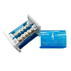 Bloco Distribuição 2 Barramentos 2x7 125A