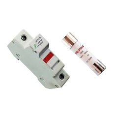 Seccionadora Unipolar 10x38 mm com Fusível Ultra Rápido