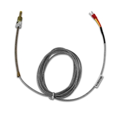 Termoelemento Tipo K 0-800oC 1 Metro Cabeçote 6mm 2 Fios - comprar online