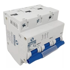 Disjuntor Tripolar Din Curva C 10KA 100A - comprar online