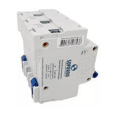 Disjuntor Tripolar Din Curva C 10KA 100A - Eletrotécnica Vera Cruz