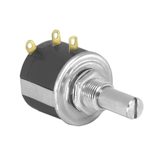 Potenciômetro Linear 10 kohm Tipo B 10 Voltas 10mm Com Knob - loja online