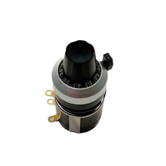 Potenciômetro Linear 5 kohm Tipo B 10 Voltas 10mm Com Knob na internet