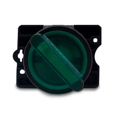 Comutador Iluminado 3 Posições Fixas NA+NA Verde 220Vca na internet