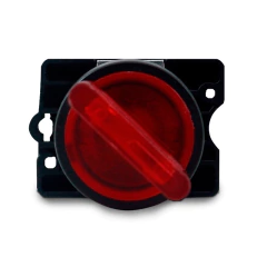 Comutador Iluminado 3 Posições Fixas NF+NF Vermelho 220Vca na internet