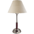 VELADOR PLATIL RECTO BASE BOMBE CON CUERO - Tienda Das Haus