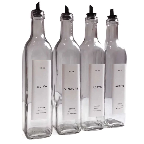 ACEITERA CUADRADA TRANSPARENTE