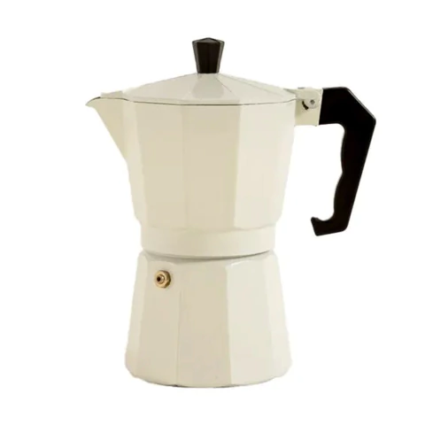 CAFETERA ITALIANA BLANCA 400 ML - comprar online