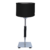 VELADOR PLATIL BASE CUADRADA CON CUERO en internet