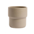 MACETA CERAMICA CLASICA BEIGE - comprar online
