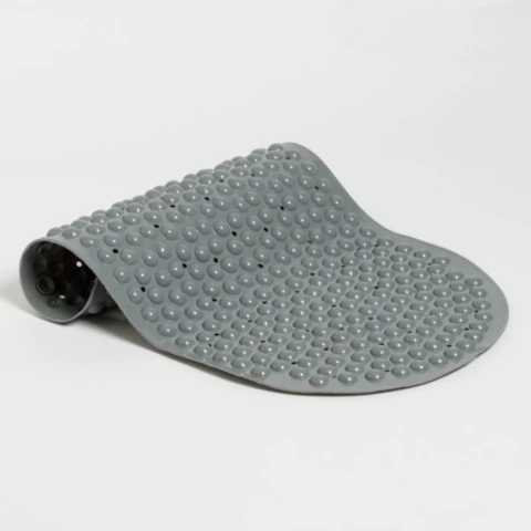 ALFOMBRA ANTIDESLIZANTE CIRCULOS GRIS - comprar online