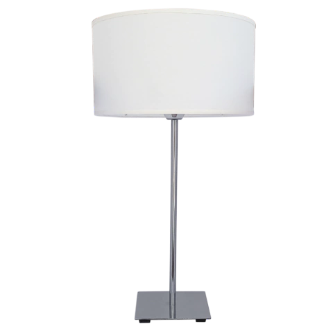 LAMPARA DE MESA PLATIL BASE CUADRADA