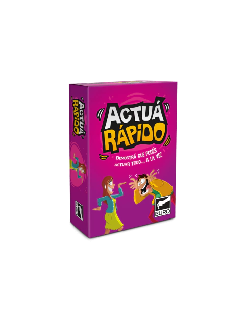 Actuá rápido