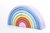 Arcoiris GIGANTE de madera pastel