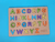 Placa de encastre letras