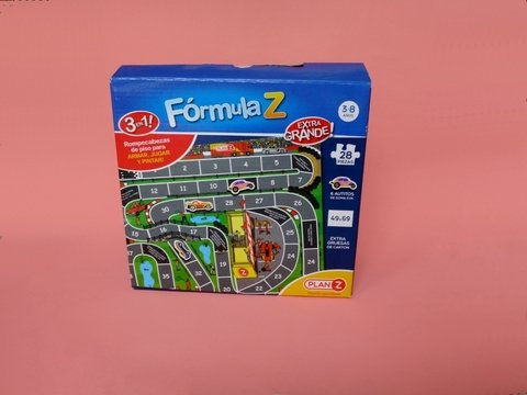 Rompecabezas 28P de piso 3 en 1 Fórmula Z
